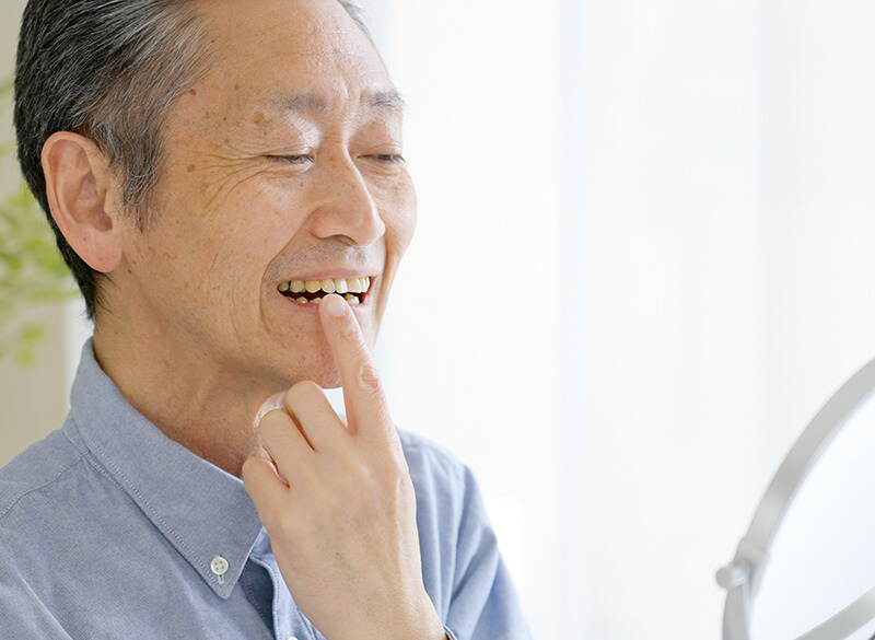 かみ合わせを重視した入れ歯治療を行っています